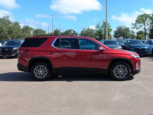 Radiant Red 2023 Chevrolet Traverse LT Leather