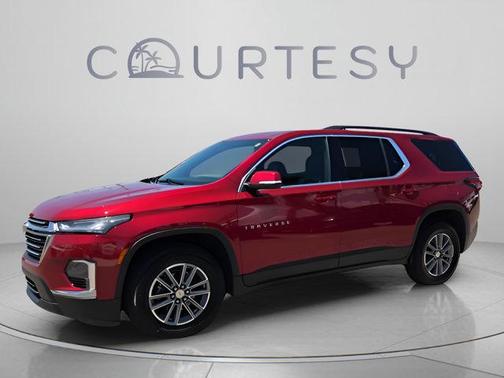 Radiant Red 2023 Chevrolet Traverse LT Leather