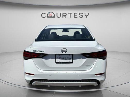 Cloud White 2025 Nissan Sentra S