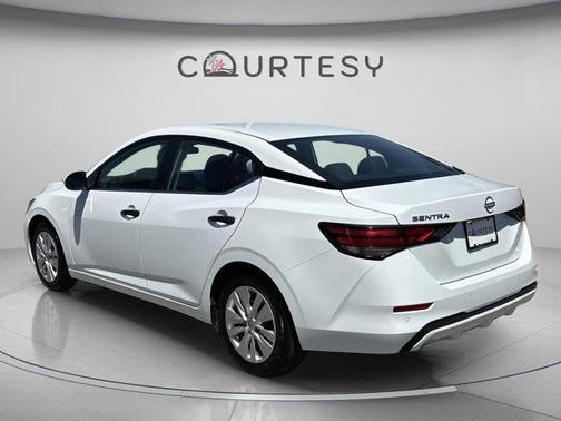 Cloud White 2025 Nissan Sentra S