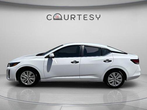 Cloud White 2025 Nissan Sentra S