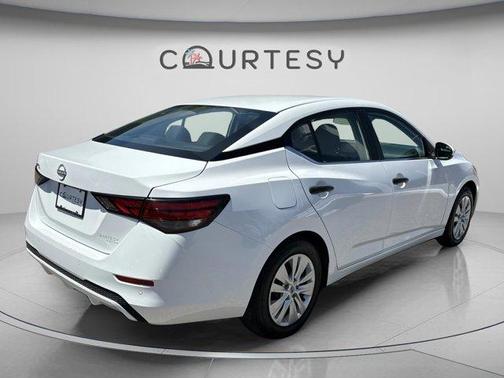 Cloud White 2025 Nissan Sentra S