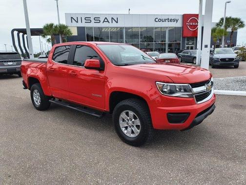Red 2017 Chevrolet Colorado WT