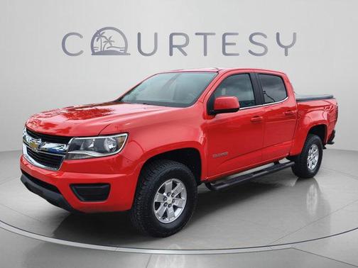 Red 2017 Chevrolet Colorado WT