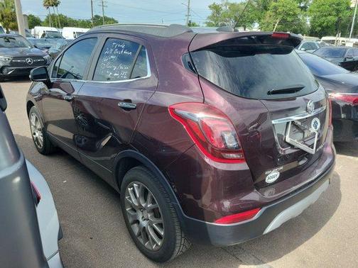 Black Cherry Metallic 2018 Buick Encore Sport Touring