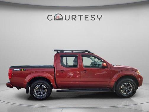 Lava Red 2014 Nissan Frontier Pro-4X