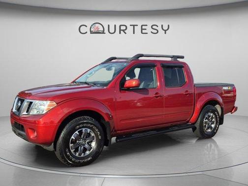 Lava Red 2014 Nissan Frontier Pro-4X