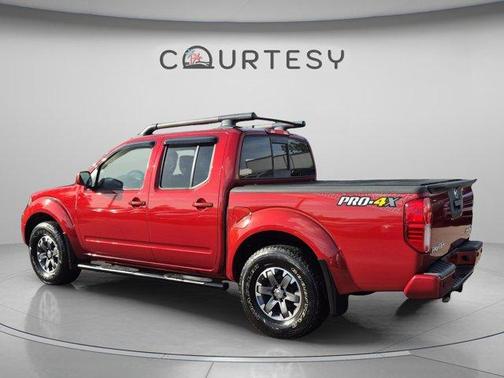 Lava Red 2014 Nissan Frontier Pro-4X