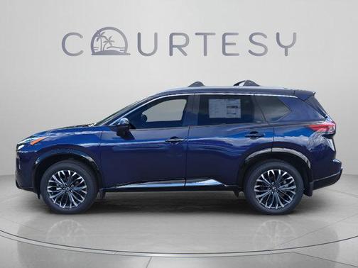 Deep Ocean Blue 2026 Nissan Rogue Platinum