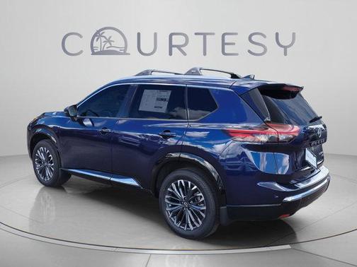 Deep Ocean Blue 2026 Nissan Rogue Platinum