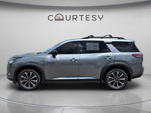 Gun Metallic 2026 Nissan Pathfinder Platinum