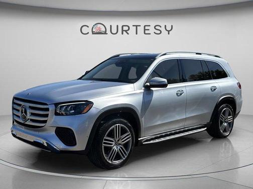 Cirrus Silver Metallic 2024 Mercedes-Benz GLS 450 4MATIC