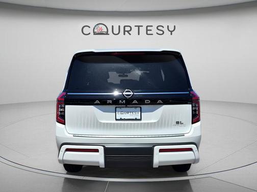 Aspen White Tricoat 2026 Nissan Armada SL