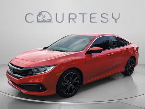 Rallye Red 2020 Honda Civic Sport