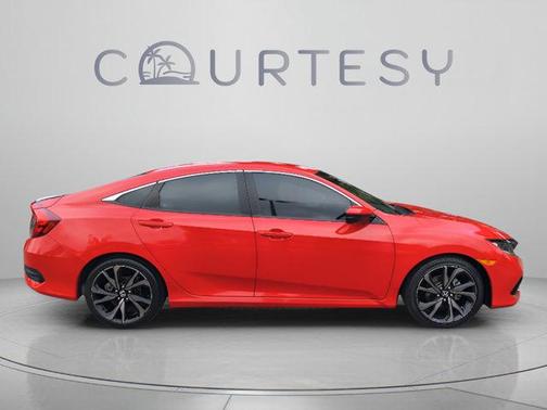 Rallye Red 2020 Honda Civic Sport
