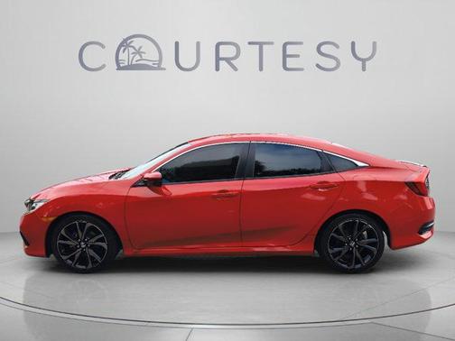 Rallye Red 2020 Honda Civic Sport