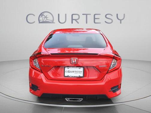 Rallye Red 2020 Honda Civic Sport