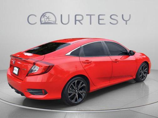 Rallye Red 2020 Honda Civic Sport