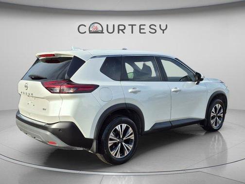 White 2023 Nissan Rogue SV