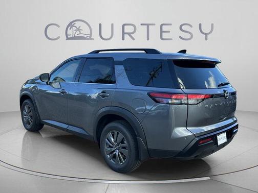 Gun Metallic 2026 Nissan Pathfinder SV