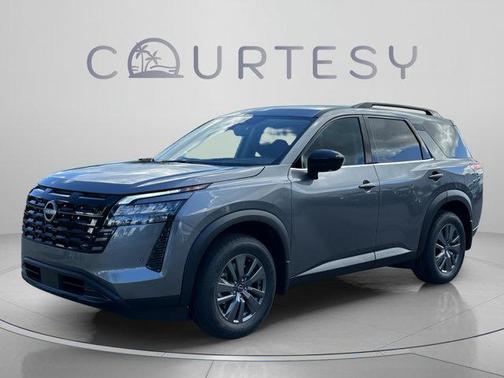 Gun Metallic 2026 Nissan Pathfinder SV