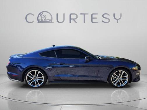 Kona Blue Metallic 2020 Ford Mustang EcoBoost Premium