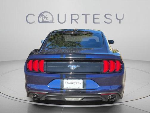 Kona Blue Metallic 2020 Ford Mustang EcoBoost Premium