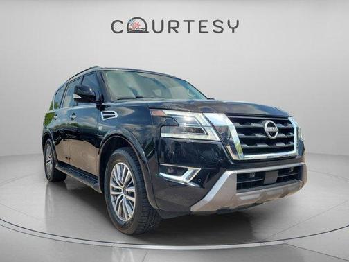 Black 2021 Nissan Armada SV