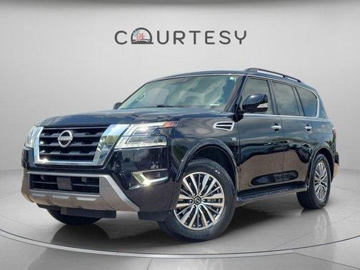 Black 2021 Nissan Armada SV