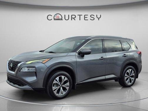 Gun Metallic 2021 Nissan Rogue SV
