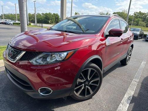 Scarlet Ember 2019 Nissan Rogue Sport SL