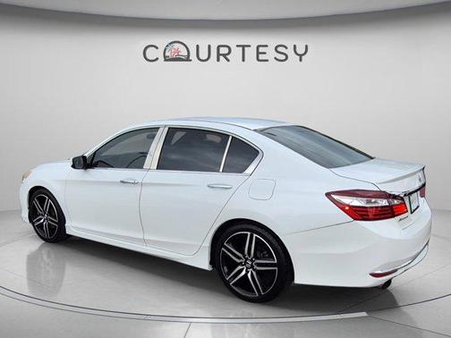 White Orchid Pearl 2017 Honda Accord Sport SE