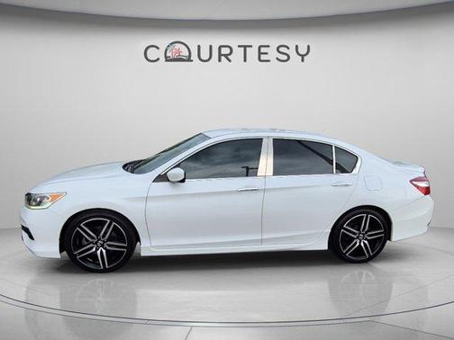 White Orchid Pearl 2017 Honda Accord Sport SE