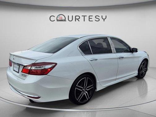 White Orchid Pearl 2017 Honda Accord Sport SE