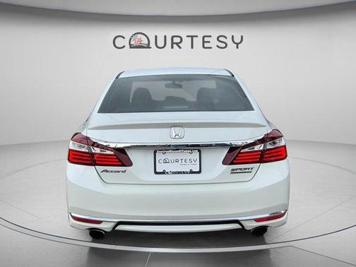 White Orchid Pearl 2017 Honda Accord Sport SE