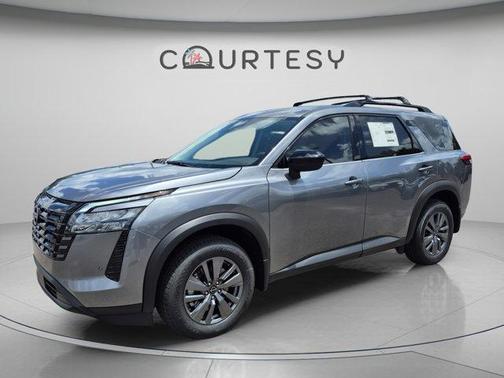Gun Metallic 2026 Nissan Pathfinder SV
