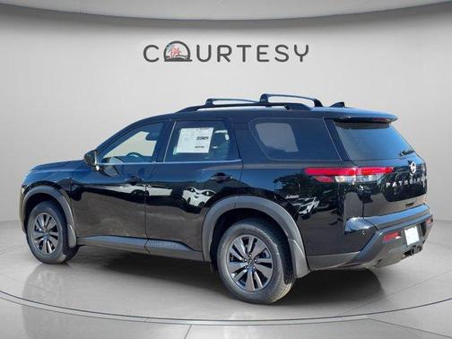 Black 2026 Nissan Pathfinder SV