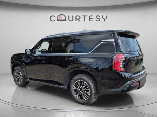 Super Black 2026 Nissan Armada Platinum