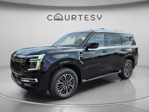 Super Black 2026 Nissan Armada Platinum