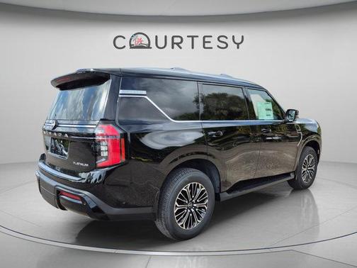 Super Black 2026 Nissan Armada Platinum