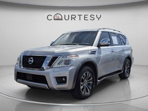 Brilliant Silver 2017 Nissan Armada SL