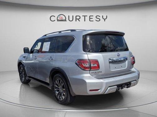 Brilliant Silver 2017 Nissan Armada SL