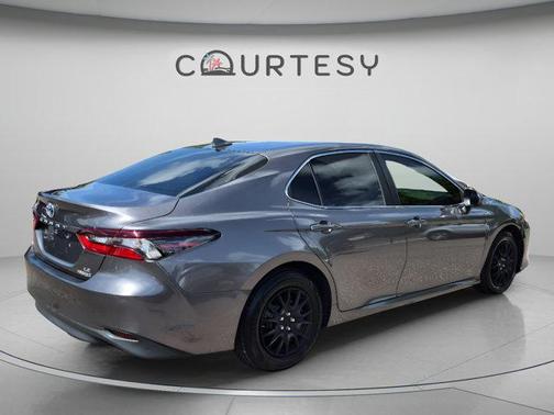 Predawn Gray Mica 2022 Toyota Camry Hybrid LE