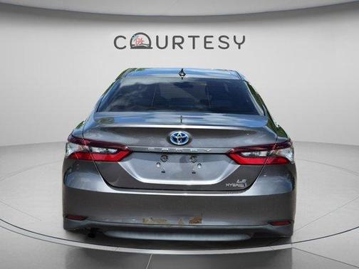 Predawn Gray Mica 2022 Toyota Camry Hybrid LE