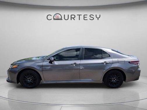 Predawn Gray Mica 2022 Toyota Camry Hybrid LE