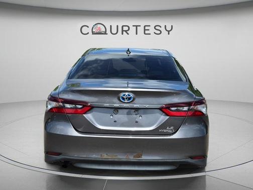Predawn Gray Mica 2022 Toyota Camry Hybrid LE