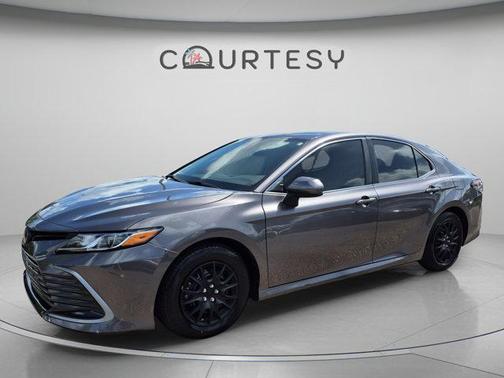 Predawn Gray Mica 2022 Toyota Camry Hybrid LE