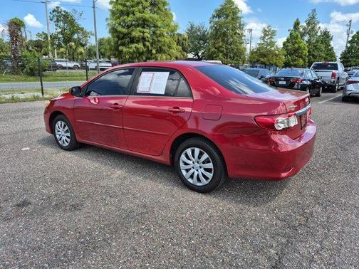 Barcelona Red Metallic 2013 Toyota Corolla LE