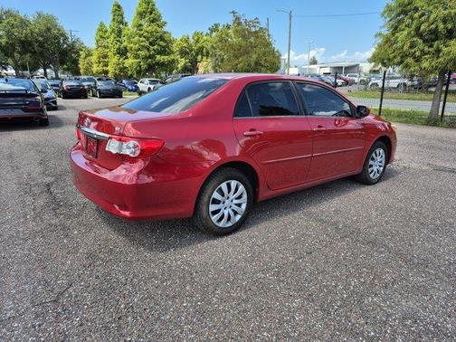Barcelona Red Metallic 2013 Toyota Corolla LE