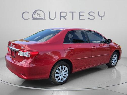 Barcelona Red Metallic 2013 Toyota Corolla LE